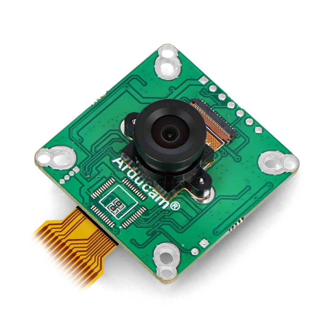 Kamera ArduCam OV9281 1Mpx Global Shutter z szerokokątnym obiektywem M12 do Raspberry Pi - MIPI - NoIR - monochromatyczna
