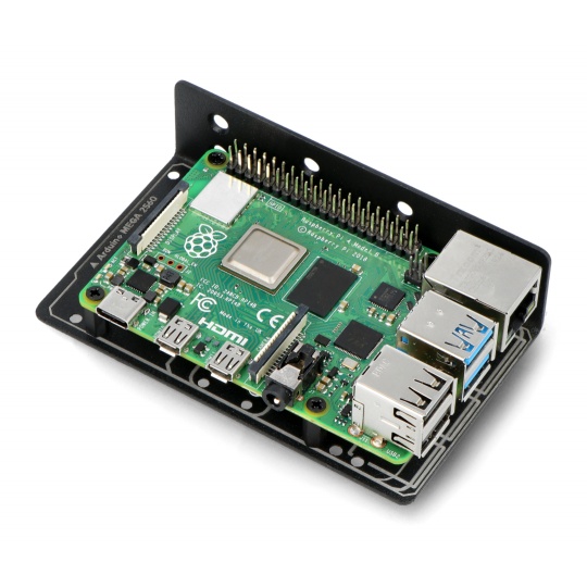 Кріплення для DIN-рейки Raspberry Pi - монтажна площадка для DIN-рейки - для Arduino, Raspberry Pi - Uctronics U6179