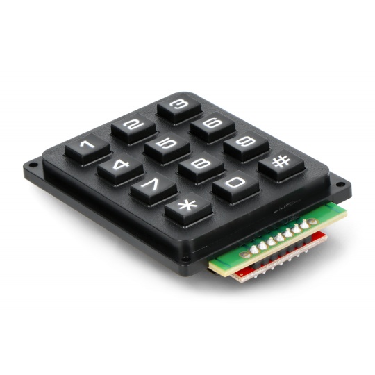 Клавіатура Qwiic - 12 кнопок - SparkFun COM-15290