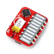 MyoWare 2.0 LED Shield - nakładka z wyświetlaczem segmentowym LED - SparkFun DEV-18387