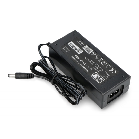 Импульсный блок питания MW Power EA10502D3 12 В/3,5 А - разъем постоянного тока 5,5/2,1 мм