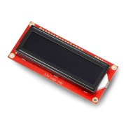 Wyświetlacz Qwiic SerLCD 16x2 I2C- znaki RGB - SparkFun LCD-16397