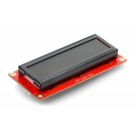 Дисплей Qwiic SerLCD 16x2 I2C - символи RGB - SparkFun LCD-16397