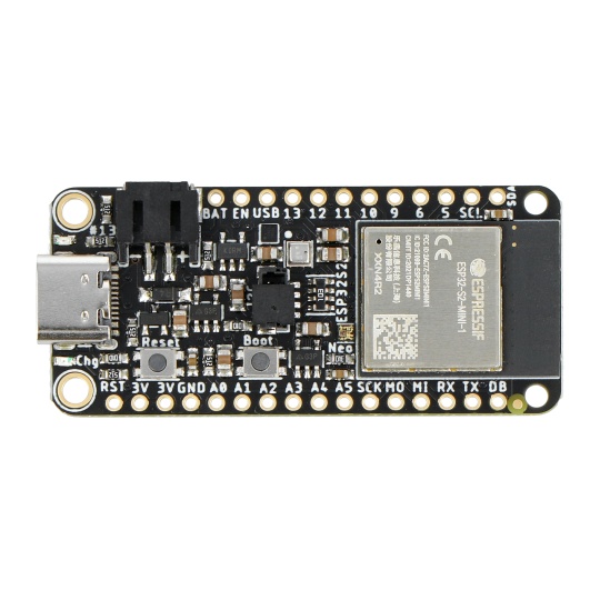 Feather ESP32-S2 - WiFi модуль - з датчиком BME280 - сумісний з Arduino - Adafruit 5303
