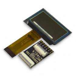 Fermion - przezroczysty wyświetlacz OLED 1,51'' 128x56px SPI z konw...