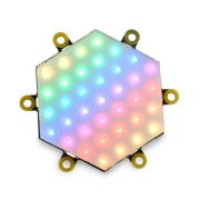 Neo Hex - sześciokątna płytka z diodami 37x LED RGB - WS2812 - M5Stack A045-B