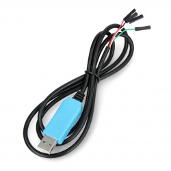 Przejściówka USB na przewody żeńskie z konwerterem USB-UART PL2303 ...