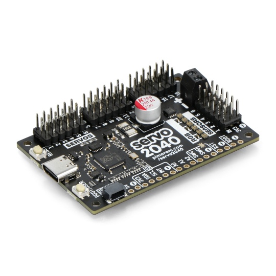 Servo 2040 - 18-канальний сервоконтролер - Pimoroni PIM613