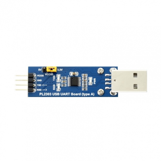 USB-UART (TTL) преобразователь - PL2303 - USB A-разъем - версия V2 - Waveshare 20265