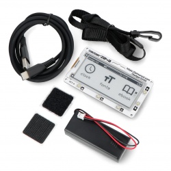 Badger 2040 - płytka z RP2040 i ekranem e-paper 2,9'' 296x128px + a...