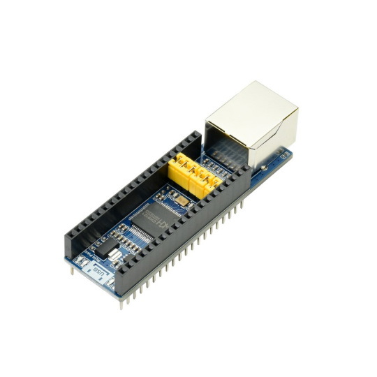 Перетворювач Ethernet 10/100 Мбіт/с - UART для Raspberry Pi Pico - Waveshare 20410