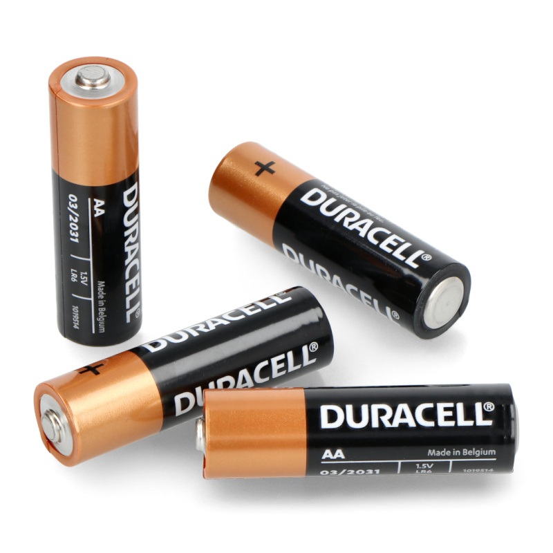 Bateria AA (R6 LR6) alkaliczna Duracell Duralock - 4szt. Botland - Sklep  dla robotyków