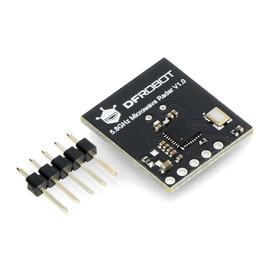 Мікрохвильовий радарний модуль 5,8 ГГц - для виявлення руху об'єктів - DFRobot SEN0521