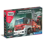 Zestaw konstrukcyjny Laboratorium Mechaniki - Samochód strażacki - Clementoni 50728