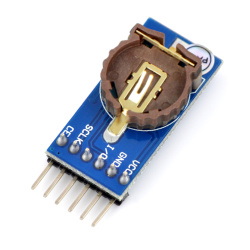 RTC DS1302 SPI - zegar czasu rzeczywistego - Waveshare 9709