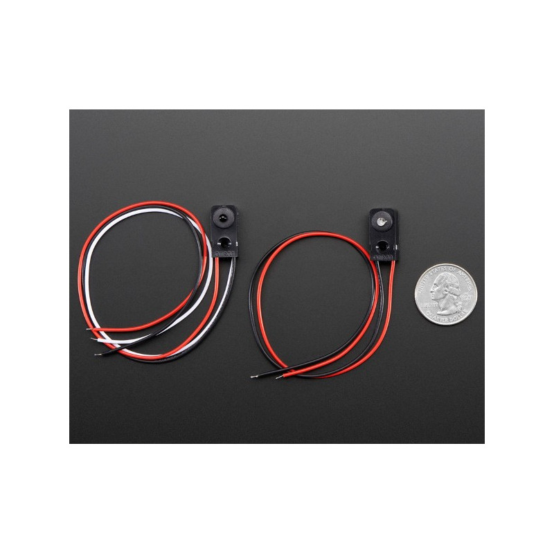 Czujnik przerwania wiązki IR - LED 3 mm