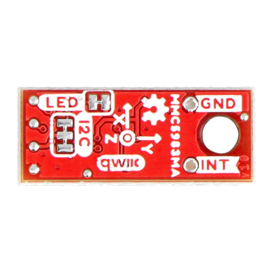 Мікро 3-осьовий магнітометр - MMC5983MA - Qwiic - SparkFun SEN-19921