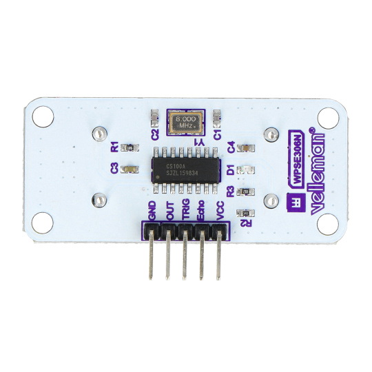 Ультразвуковий датчик відстані Velleman WPSE306N 3-550см