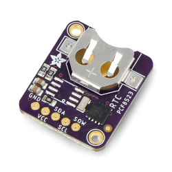 RTC PCF8523 I2C - zegar czasu rzeczywistego - Adafruit 3295
