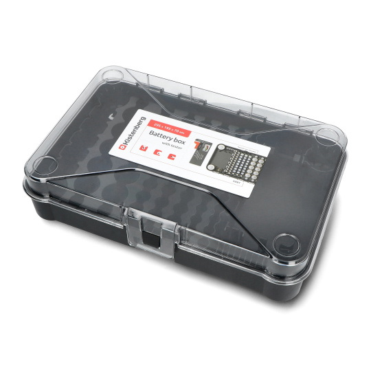 Органайзер для акумуляторів з тестером акумуляторів - 85 шт. - Kistenberg