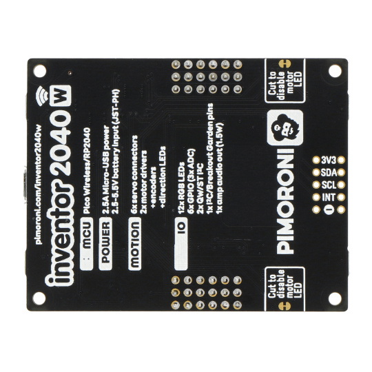 Inventor 2040 W - Комплект розробки з Raspberry Pi Pico - PiMoroni PIM633