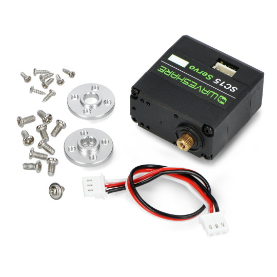 Сервопривід SC15 17 кг для послідовної шини - сервопривід UART - Waveshare 21568