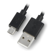 Przewód microUSB B - A - Blow - 80 cm