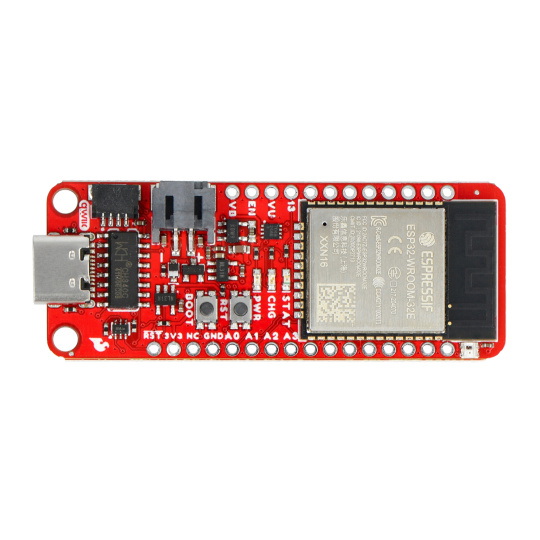 SparkFun Thing Plus - ESP32 WROOM - з WiFi та Bluetooth зв'язком - USB-C - SparkFun WRL-20168