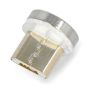 Wtyk microUSB typu B - magnetyczny - Akyga AK-AD-67