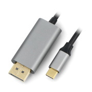 Przewód USB C - DisplayPort - 1,8m - Akyga AK-AV-16