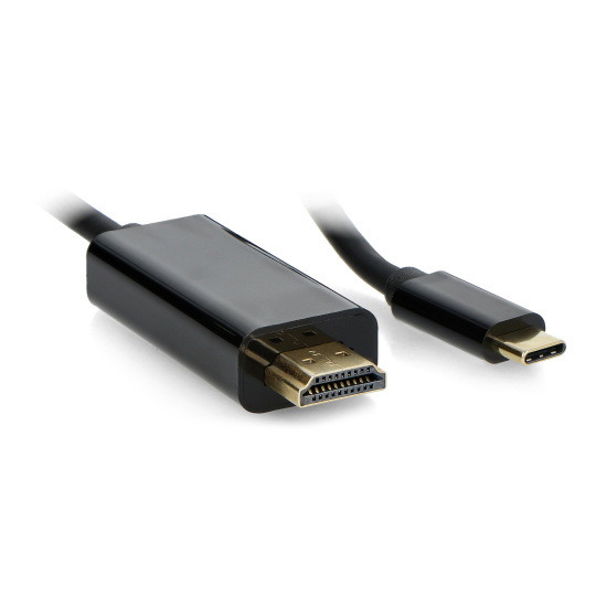 Кабель USB C - HDMI - 1,8 м - Akyga AK-AV-18