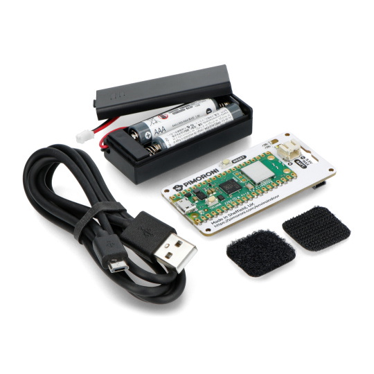 Enviro Indoor з Raspberry Pi Pico W - модуль з датчиком BME688 та BH1745 + аксесуари - Pimoroni PIM638