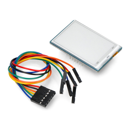 Електронний папір E-Ink - модуль з дисплеєм I2C - 91 сегментів 1.9'' - Waveshare 22689