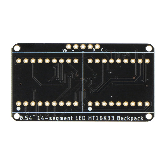 0,54-дюймовий 4-символьний буквено-цифровий дисплей - Червоний - STEMMA QT / Qwiic - Adafruit 1911