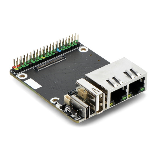 Двоканальний гігабітний Ethernet-розширювач для Raspberry Pi CM4 - Waveshare 22360