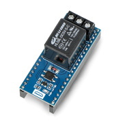 Moduł z przekaźnikiem do Raspberry Pi Pico - 1 kanał z optoizolacją - styki 7A/250VAC 10A/30VDC - cewka 5V