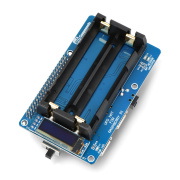 Zasilacz awaryjny UPS - nakładka zasilająca dla Raspberry Pi - 5V - SB Components 24438
