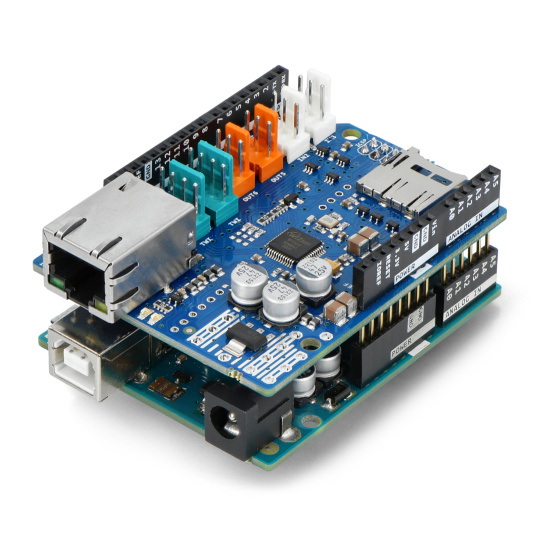 Arduino Ethernet Shield 2 зі зчитувачем карт microSD - A000024