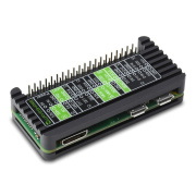 Obudowa do Raspberry Pi Zero / Zero W / Zero 2 W - ochronna aluminiowa - Waveshare 23027