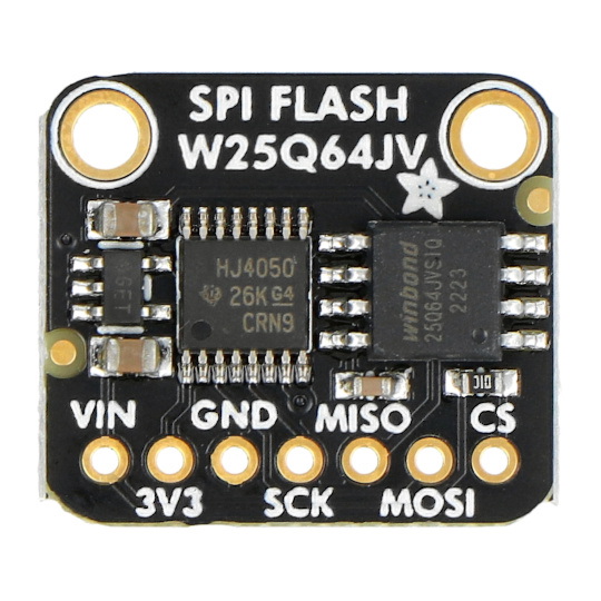 Модуль флэш-памяти SPI FLASH W25Q64 - 64 МБ / 8 МБ - Adafruit 5636