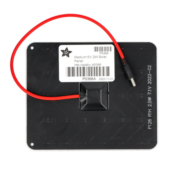 Сонячна панель 6V 2W - ETFE - Voltaic P126 - Adafruit 5366