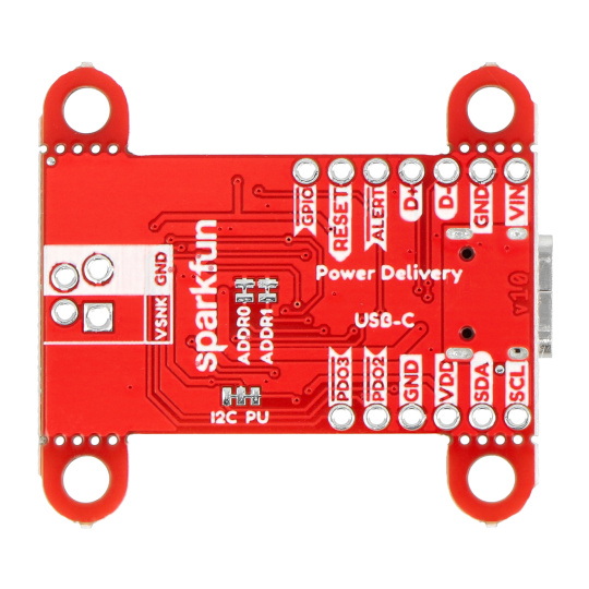 Плата живлення - модуль живлення з роз'ємом USB C - Qwiic - SparkFun DEV-15801