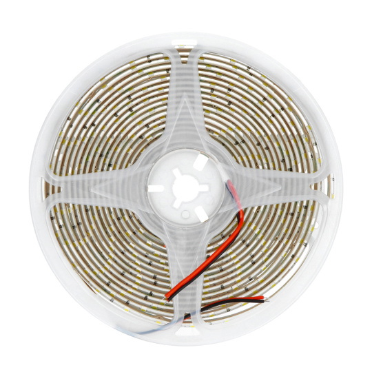 Світлодіодна стрічка SMD 2835 IP65 9.6W, 120 діодів/м, 8 мм, холодного кольору - 5 м