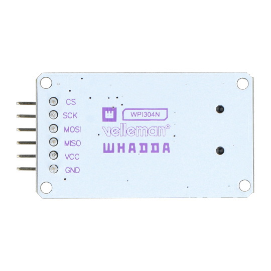 Velleman WPI304N - Захист даних MicroSD для Arduino - 2 шт.