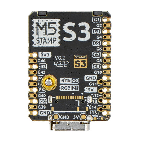 M5Stamp ESP32S3 - модуль розробки з WiFi зв'язком - M5Stack S007
