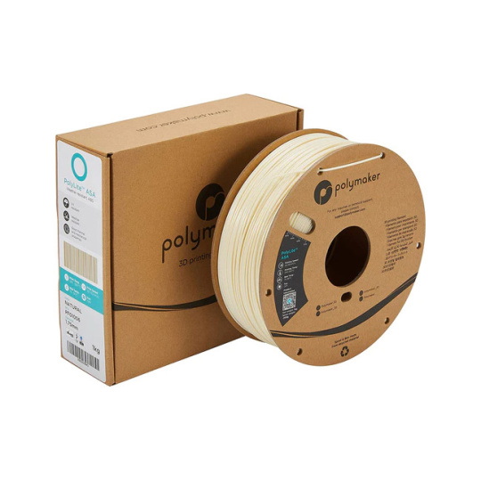 Филамент Polymaker PolyLite ASA 1,75 мм, 1 кг - натуральный.