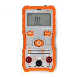 Miernik uniwersalny z autozakresem i NCV - Orangjo VC506