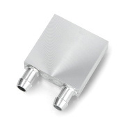 Blok wodny do chłodzenia 40x40mm - aluminiowy radiator do ogniw Peltiera
