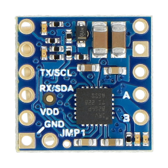 M1T256 - одноканальний контролер двигуна постійного струму 48 В/2,2 А - інтерфейс I2C - Pololu 5061