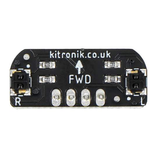 Датчик лінії Move Line Follow - для роботів, що слідують за лінією - Kitronik 56111